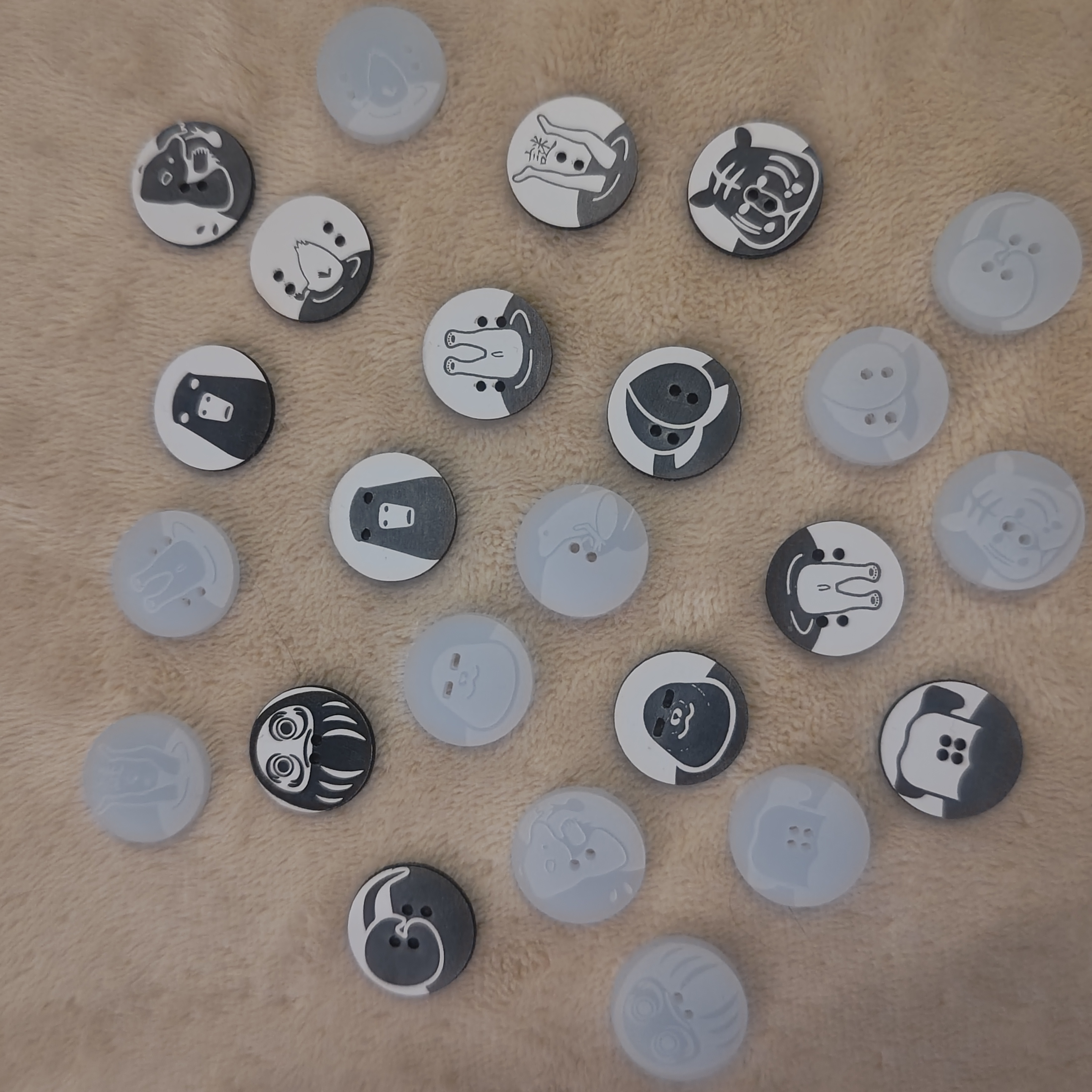 オリジナルボタン制作例